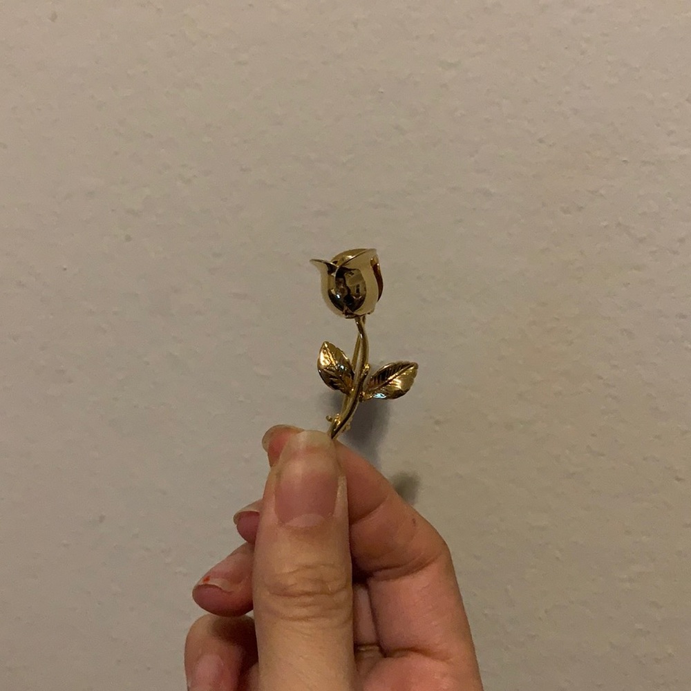 Faux Gold Vintage Pin